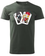 Koszulka unisex napis “God save me from false friends”, dla niej – wybierz kolor!