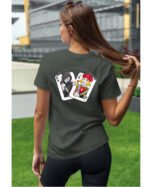 Koszulka unisex napis “God save me from false friends”, dla niej – wybierz kolor!