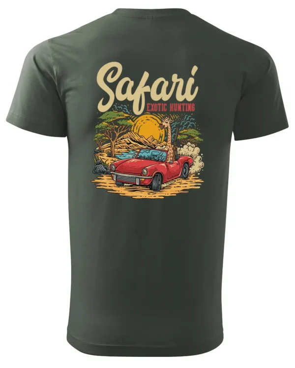 Koszulka unisex "Przygoda w safari", dla niej – wybierz kolor!