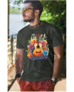 Koszulka unisex "Odlotowa gitara – brzmienie, które unosi", dla niego – wybierz kolor!