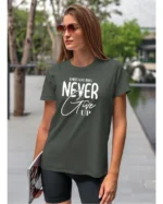 Koszulka Nigdy się nie poddawaj i marz - edycja White UNISEX