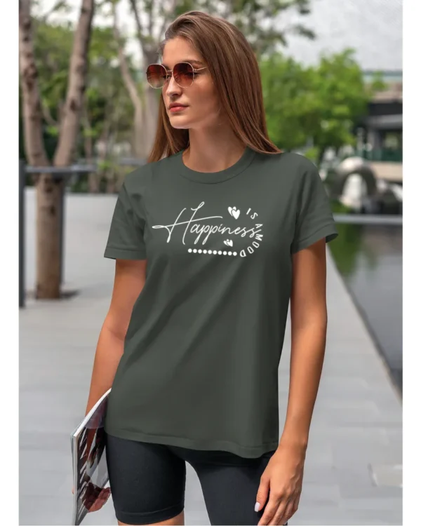 Koszulka Szczęście to nastrój - edycja White UNISEX
