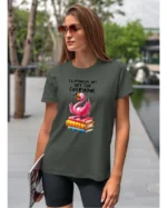 Koszulka Buntownicze flamingi – Unisex