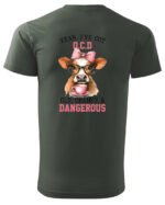 Koszulka OCD Old, Cranky and Dangerous! UNISEX