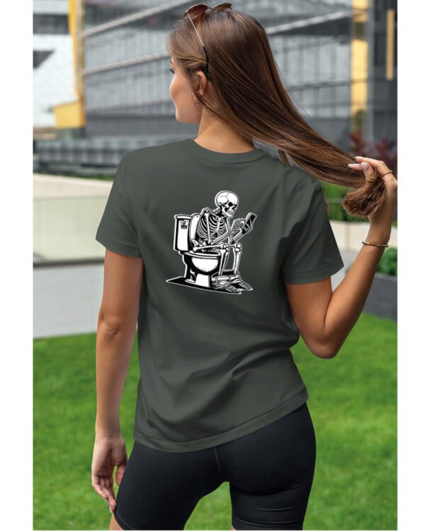 Koszulka Szkielet na toalecie UNISEX