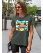 Koszulka Plażowy luz <br>idealna na letnie dni - Unisex, dla niej