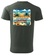 Koszulka Plażowy luz <br>idealna na letnie dni - Unisex, dla niego