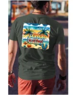 Koszulka Plażowy luz <br>idealna na letnie dni - Unisex, dla niego