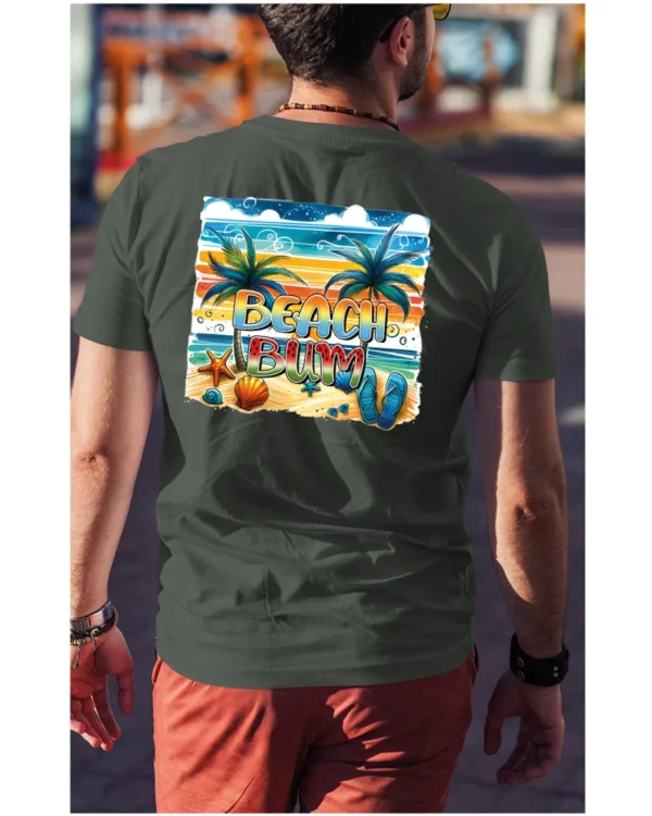 Koszulka Plażowy luz <br>idealna na letnie dni - Unisex, dla niego