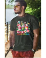 Koszulka Witaj Lato! <br>ciesz się owocowymi smakami - Unisex, dla niego