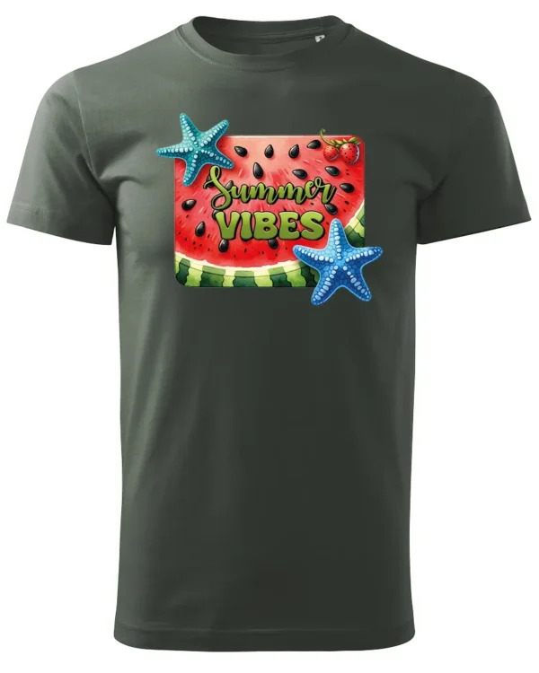 Koszulka Letnie wibracje <br>poczuj radość lata - Unisex, dla niego