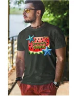 Koszulka Letnie wibracje <br>poczuj radość lata - Unisex, dla niego