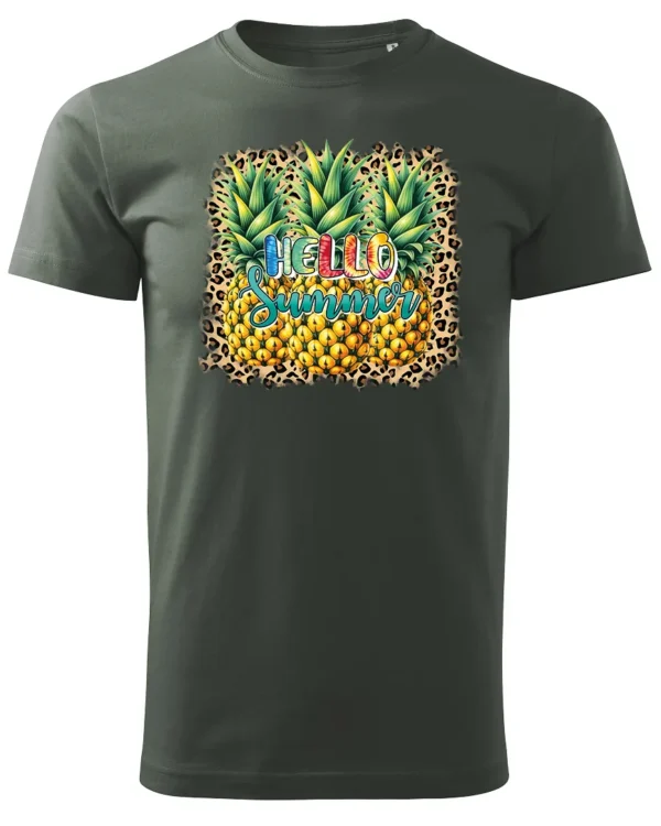 Koszulka Owocowe Lato <br>poczuj tropikalne wibracje - Unisex, dla niego