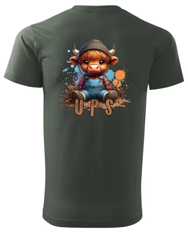 Koszulka Mówiłem, że to nie ja! <br>urocza krówka w akcji - Unisex, dla niego
