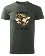 Koszulka Wierzę, że mogę latać <br>spełniaj swoje marzenia - Unisex, dla niej