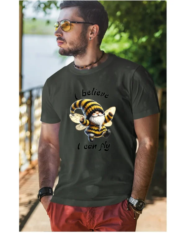 Koszulka Wierzę, że mogę latać <br>spełniaj swoje marzenia - Unisex, dla niego