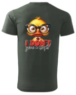 Koszulka Nie obchodzi mnie to! <br>bądź sobą - Unisex, dla niego