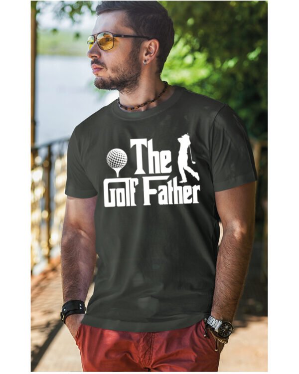 Koszulka The Golf Father, mistrz gry w golfa – Unisex
