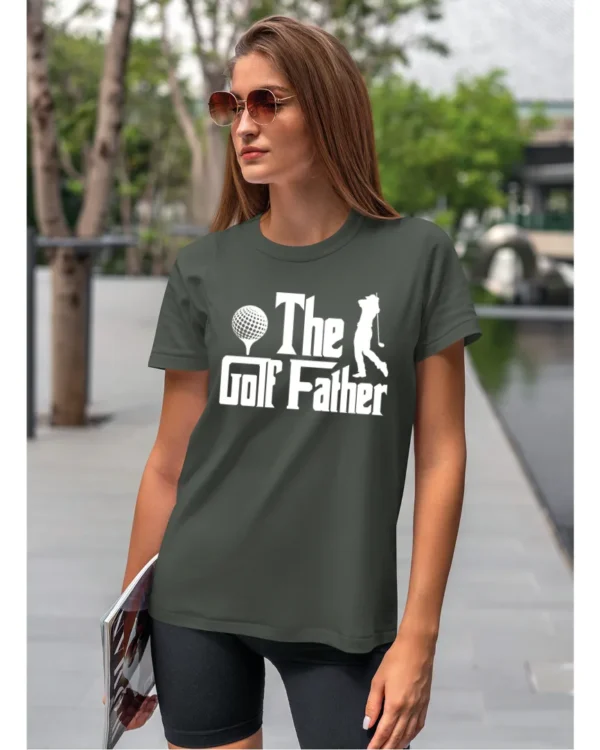 Koszulka The Golf Father, mistrz gry w golfa – Unisex