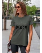 Koszulka Kwitnij z miłością do siebie, „Bloom with care” –  Unisex