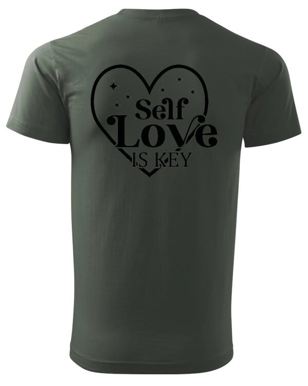Koszulka Self love is key, miłość do siebie to podstawa – Unisex