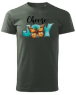 Koszulka Choose Joy, codziennie wybieraj szczęście – Unisex