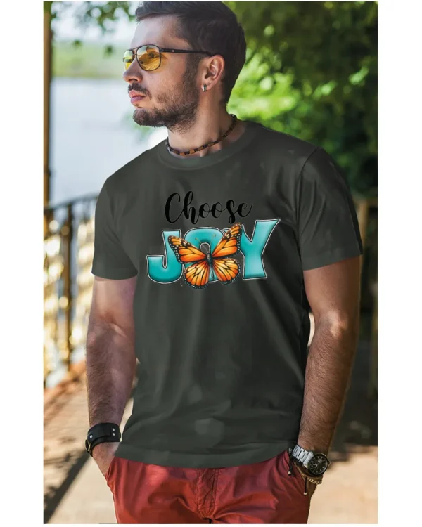 Koszulka Choose Joy, codziennie wybieraj szczęście – Unisex