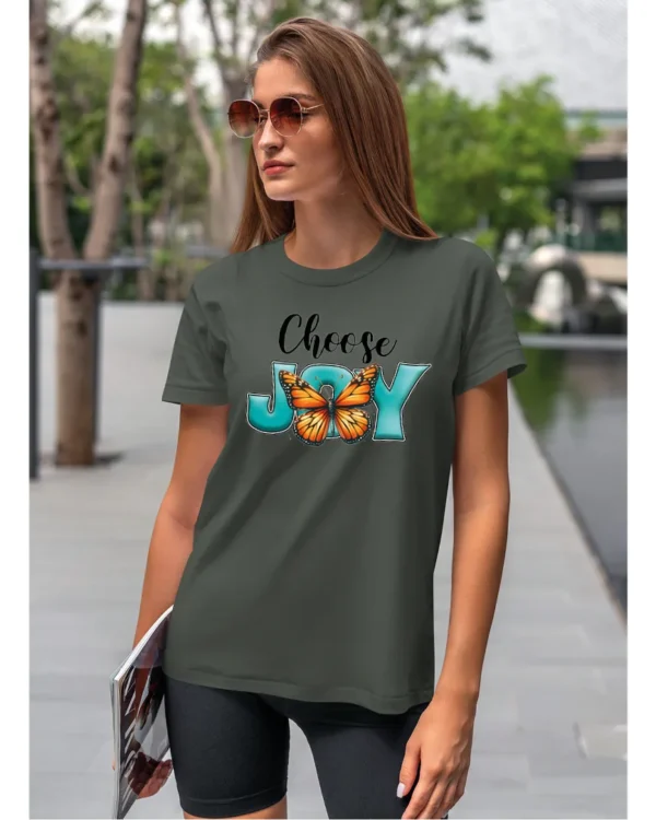 Koszulka Choose Joy, codziennie wybieraj szczęście – Unisex