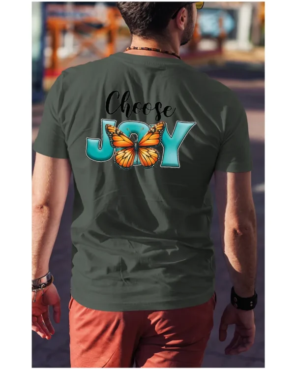 Koszulka Choose Joy, codziennie wybieraj szczęście – Unisex