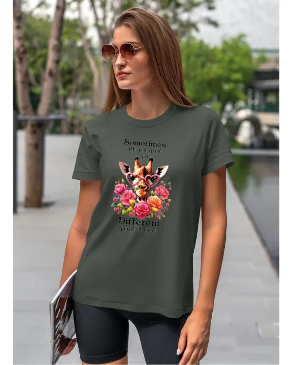 Koszulka Odkryj nowe spojrzenie, „Sometimes all you need is a different point of view” – Unisex