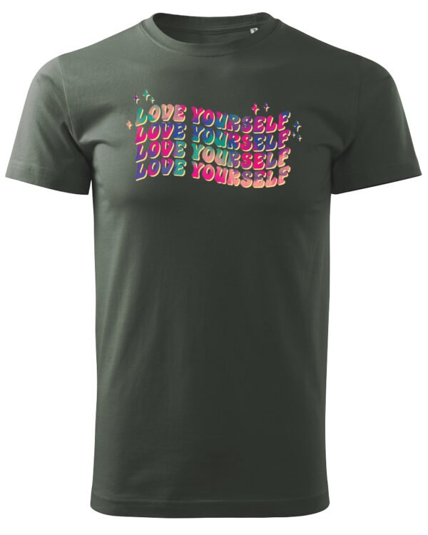 Koszulka Love Yourself, Pokochaj siebie – Unisex