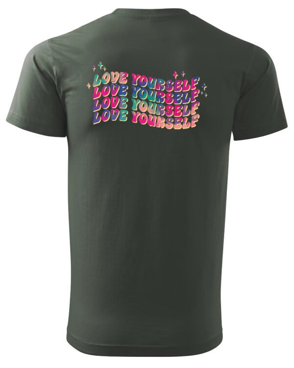 Koszulka Love Yourself, Pokochaj siebie – Unisex