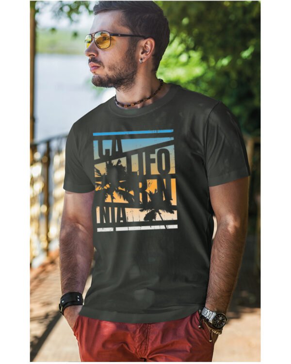 Koszulka California vibe <br>Poczuj Kalifornijską Energię – Unisex, dla niego