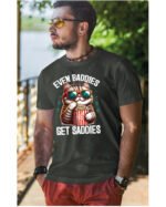 Koszulka Słodki Kot <br>Nawet twardziele mają chwile słabości - Unisex, dla niego