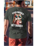 Koszulka Słodki Kot <br>Nawet twardziele mają chwile słabości - Unisex, dla niego