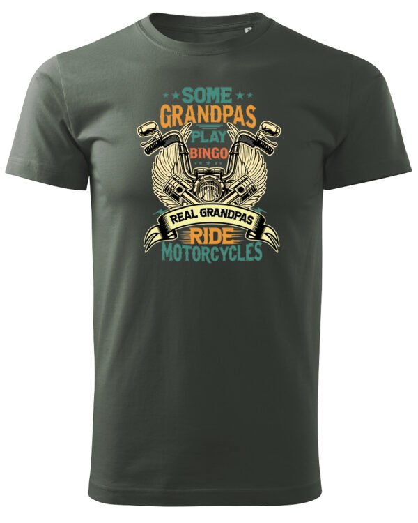 Koszulka Grandpas Who Ride <br>Dziadkowie na pełnym gazie - Unisex, dla niego