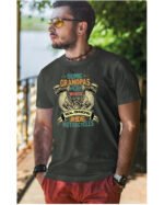Koszulka Grandpas Who Ride <br>Dziadkowie na pełnym gazie - Unisex, dla niego