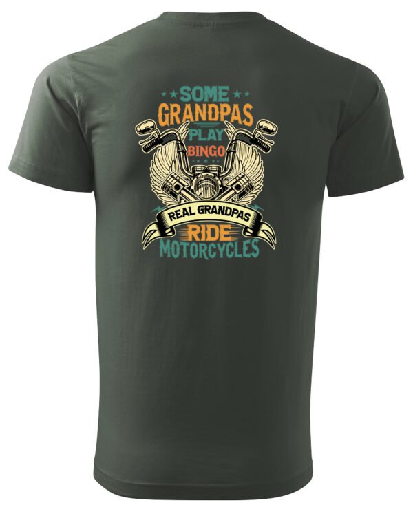 Koszulka Grandpas Who Ride <br>Dziadkowie na pełnym gazie - Unisex, dla niego