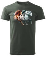 Koszulka Miłość w Galopie <br>Konie i wolność - Unisex, dla niego