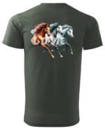 Koszulka Miłość w Galopie <br>Konie i wolność - Unisex, dla niego
