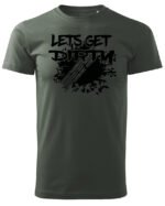 Koszulka Let's get Dirty <br>Off-road i Zabawa - Unisex, dla niego