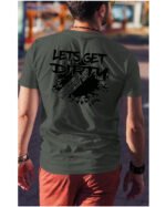 Koszulka Let's get Dirty <br>Off-road i Zabawa - Unisex, dla niego