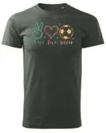 Koszulka Peace Love Soccer