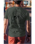 Koszulka Recovery <br>Rock'n'rollowy powrót - Unisex, dla niego, edycja Midnight
