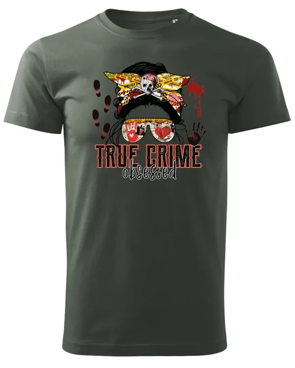 Koszulka True Crime <br>Mroczna fascynacja - Unisex, dla niego