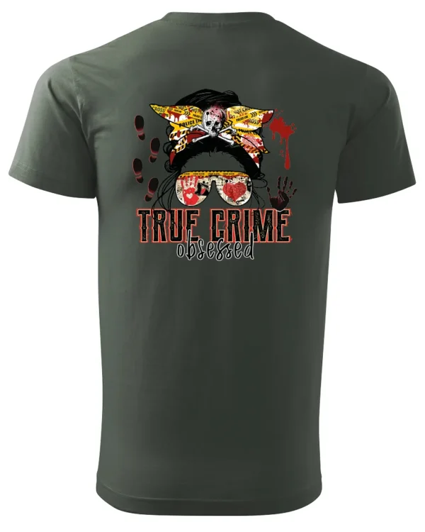 Koszulka True Crime <br>Mroczna fascynacja - Unisex, dla niego