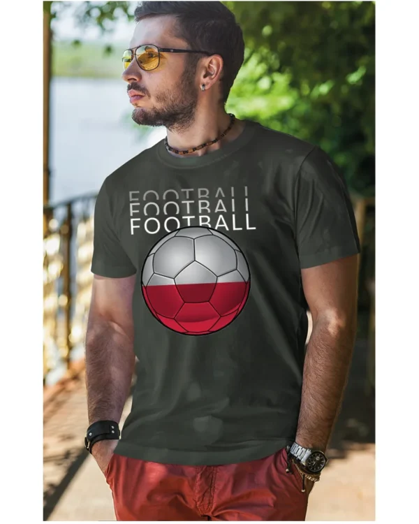 Koszulka Football <br>Miłość do gry - Unisex, dla niego
