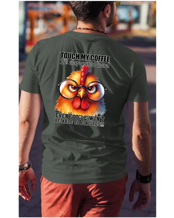 Koszulka Touch my Coffee <br>I'll slap you so hard - Unisex, dla niego