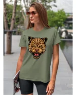 Koszulka unisex "Tygrys", dla niej – wybierz kolor!