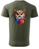 Koszulka unisex "Sowa", dla niego – wybierz kolor!